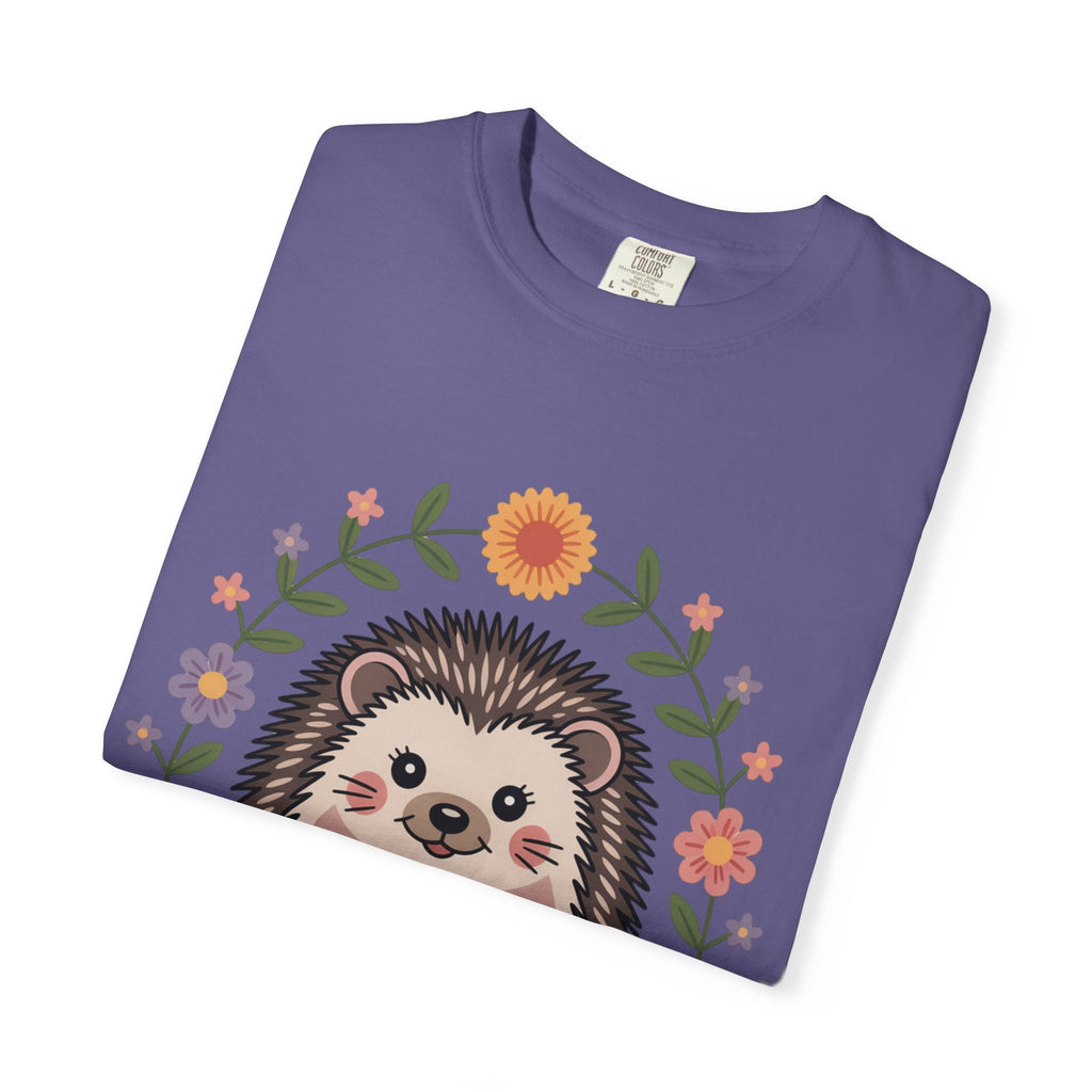 Floral Hedgehog T-Shirt