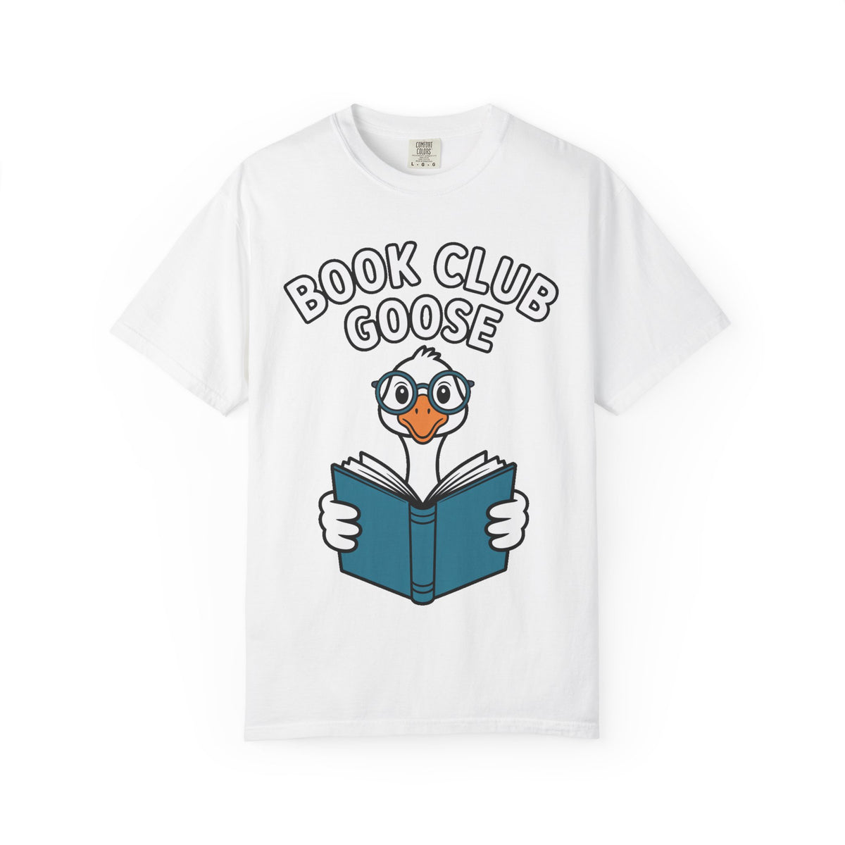 Book Club Goose Shirt, Funny Reading Goose T-Shirt, Bookworm Gift, Cute Bookish Goose Tee, Librarian Gift for Book Lovers