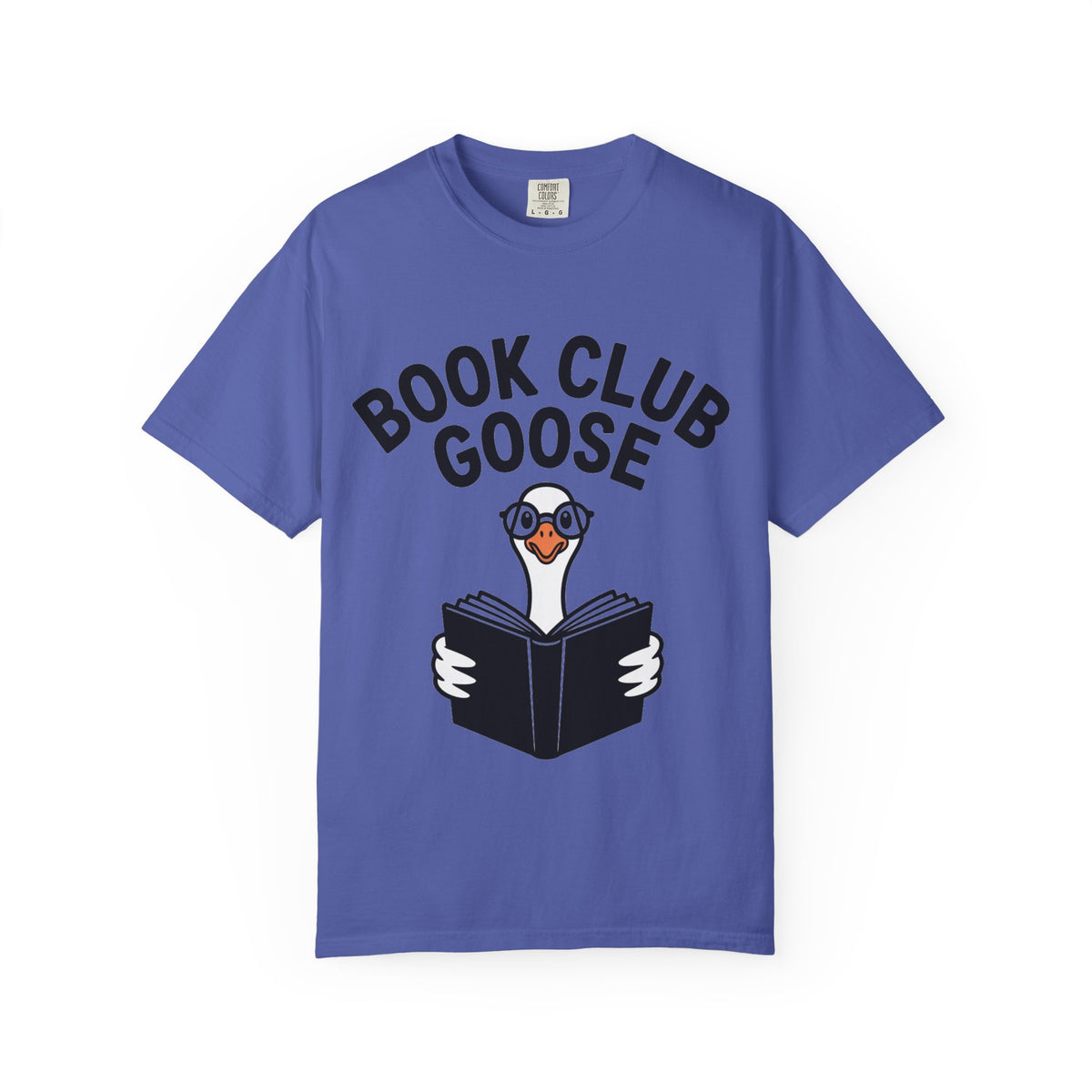 Book Club Goose Shirt, Funny Reading Goose T-Shirt, Bookworm Gift, Cute Bookish Bird Tee, Librarian Gift Shirt
