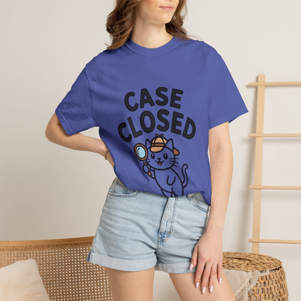 Case Closed Cat Detective T-Shirt