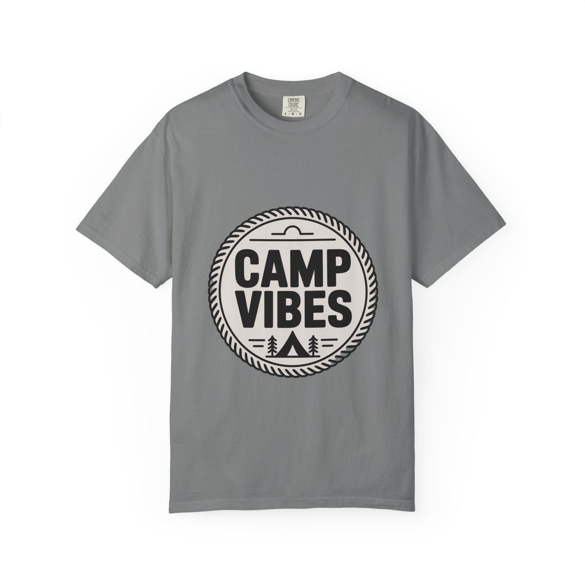 Coin Badge Camp Vibes T-Shirt