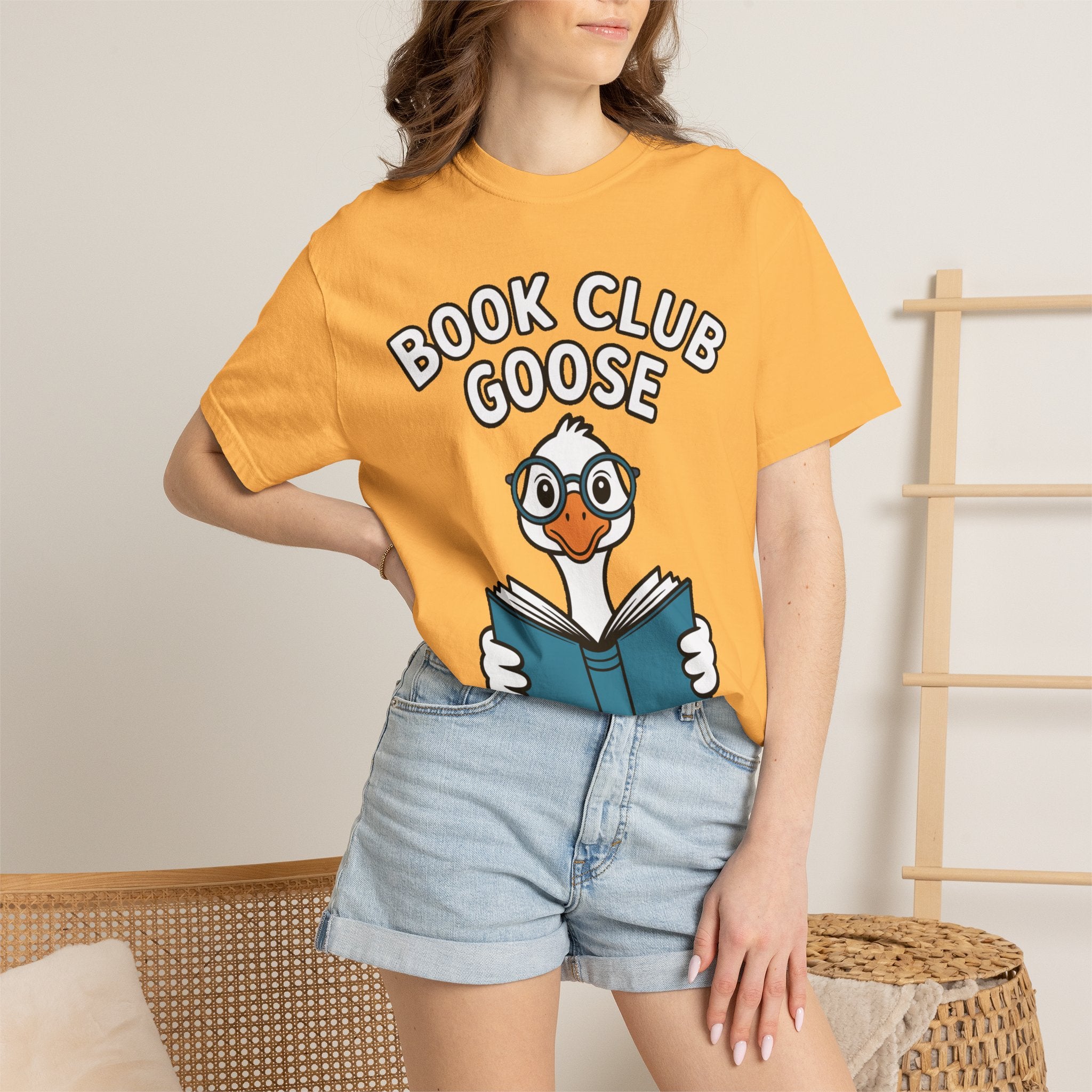 Book Club Goose Shirt, Funny Reading Goose T-Shirt, Bookworm Gift, Cute Bookish Goose Tee, Librarian Gift for Book Lovers