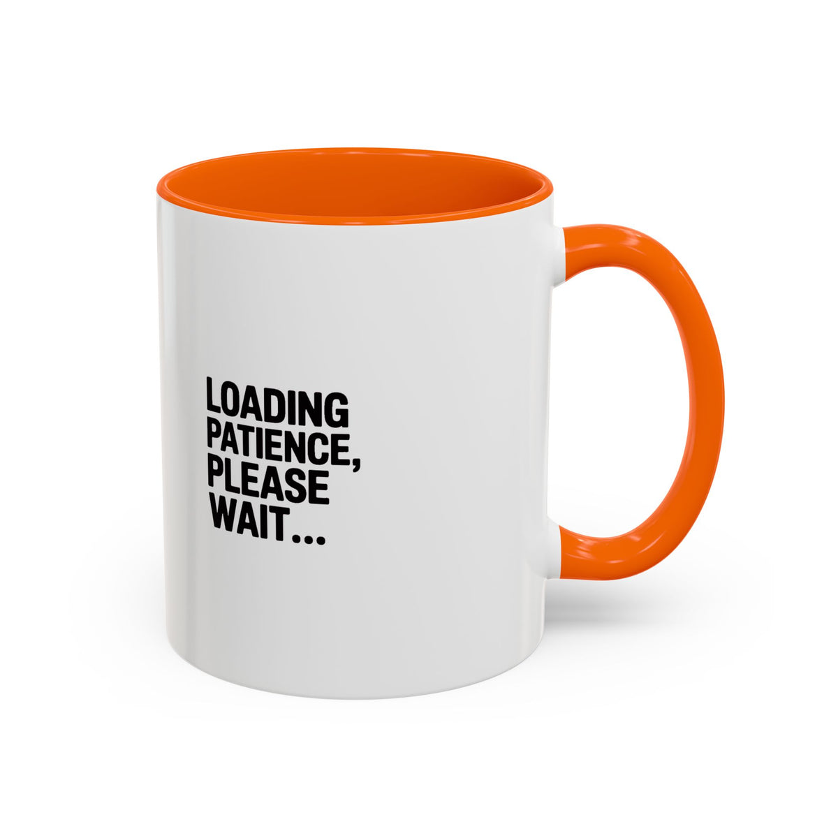 Loading Patience Please Wait Mug, Funny Sarcastic Coffee Cup, Bold Typography Mug, Patience Loading Gift, Introvert Humor Mug