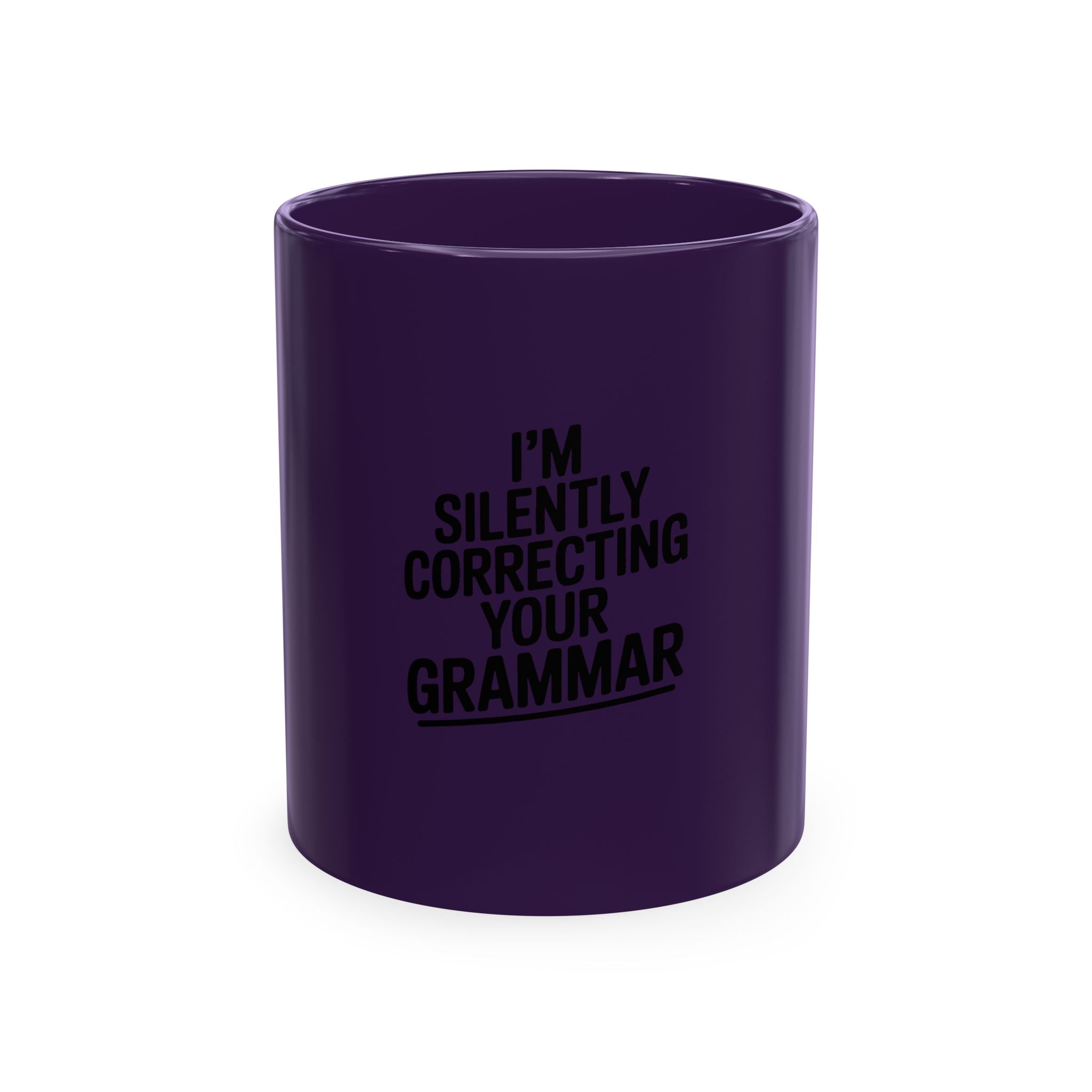 Silently Correcting Your Grammar Mug, Funny Grammar Nazi Coffee Cup, Sarcastic Teacher Gift, English Teacher Mug, Editor Gift