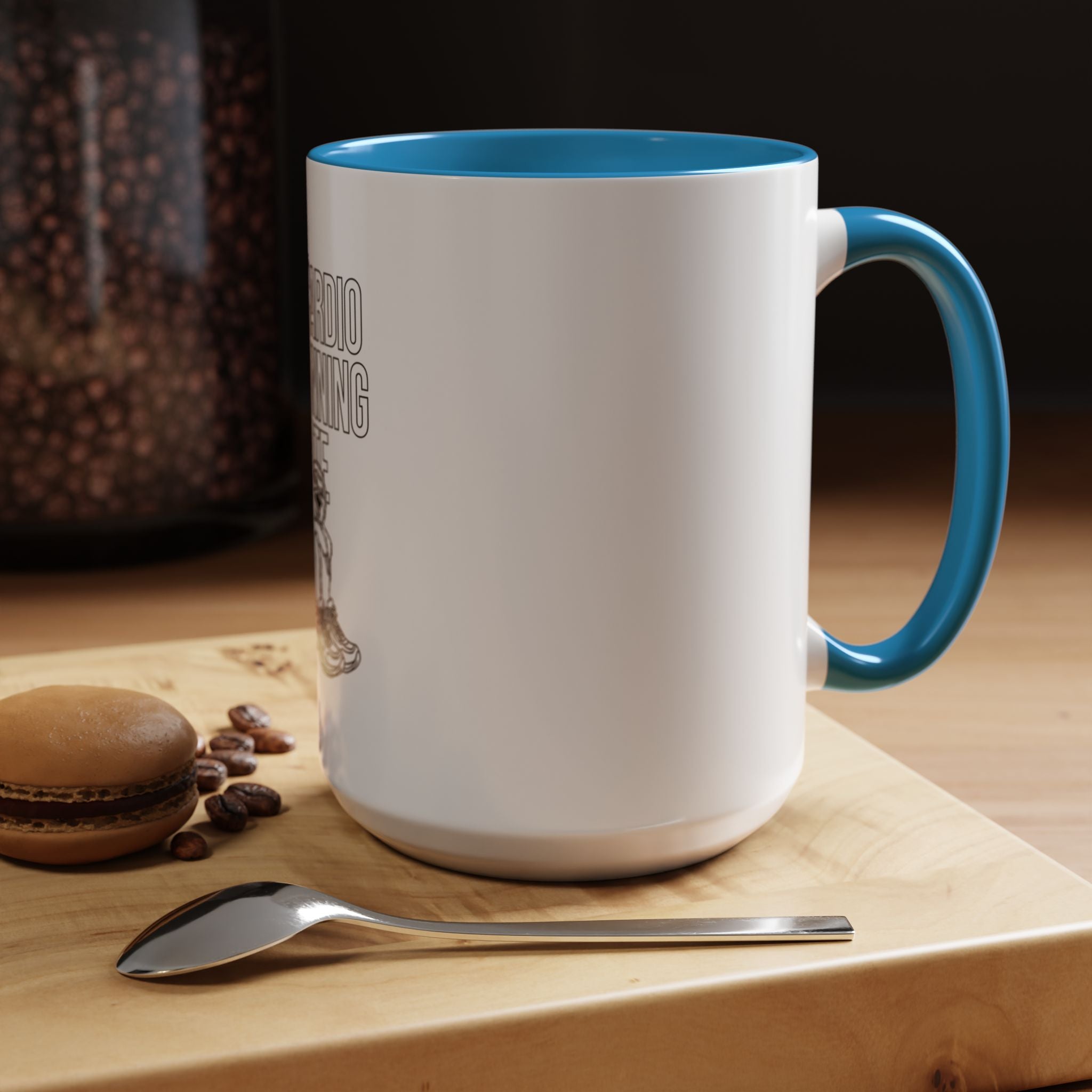 Coffee Mug — "My Cardio Is Running Late" Lazy Sloth Funny Gift