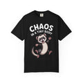 Funny Ferret Shirt, Chaos In A Tiny Body T-Shirt, Cute Ferret Lover Gift, Funny Pet Owner Tee, Ferret Mom Dad Shirt