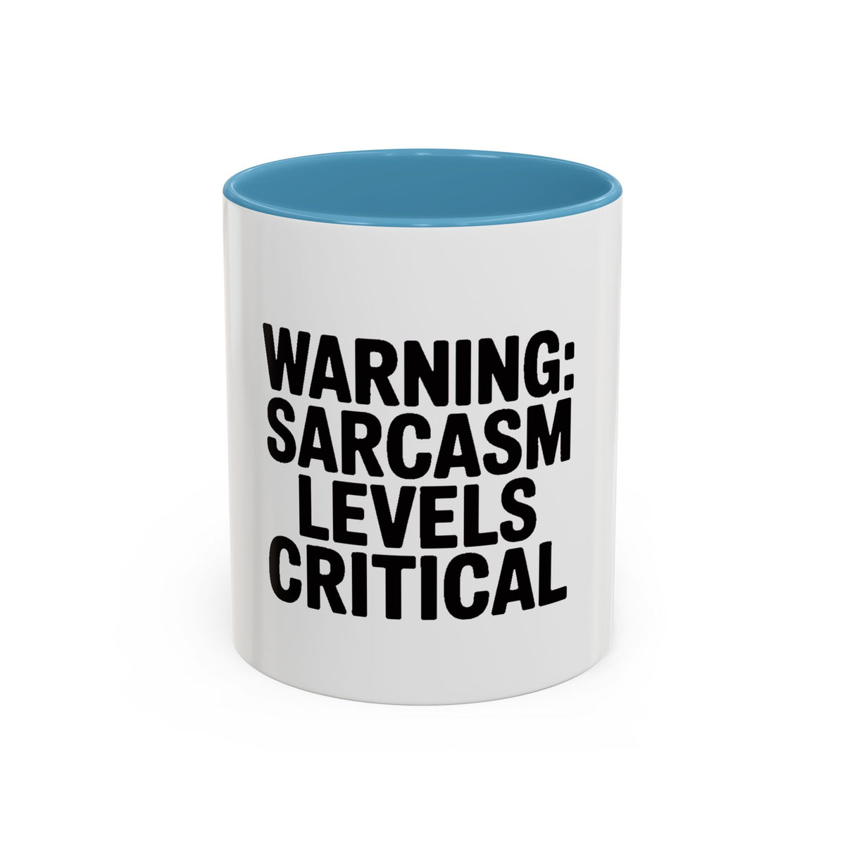 Warning Sarcasm Levels Critical Mug, Funny Sarcastic Coffee Mug, Sarcasm Quote Cup, Coworker Gift, Funny Office Mug
