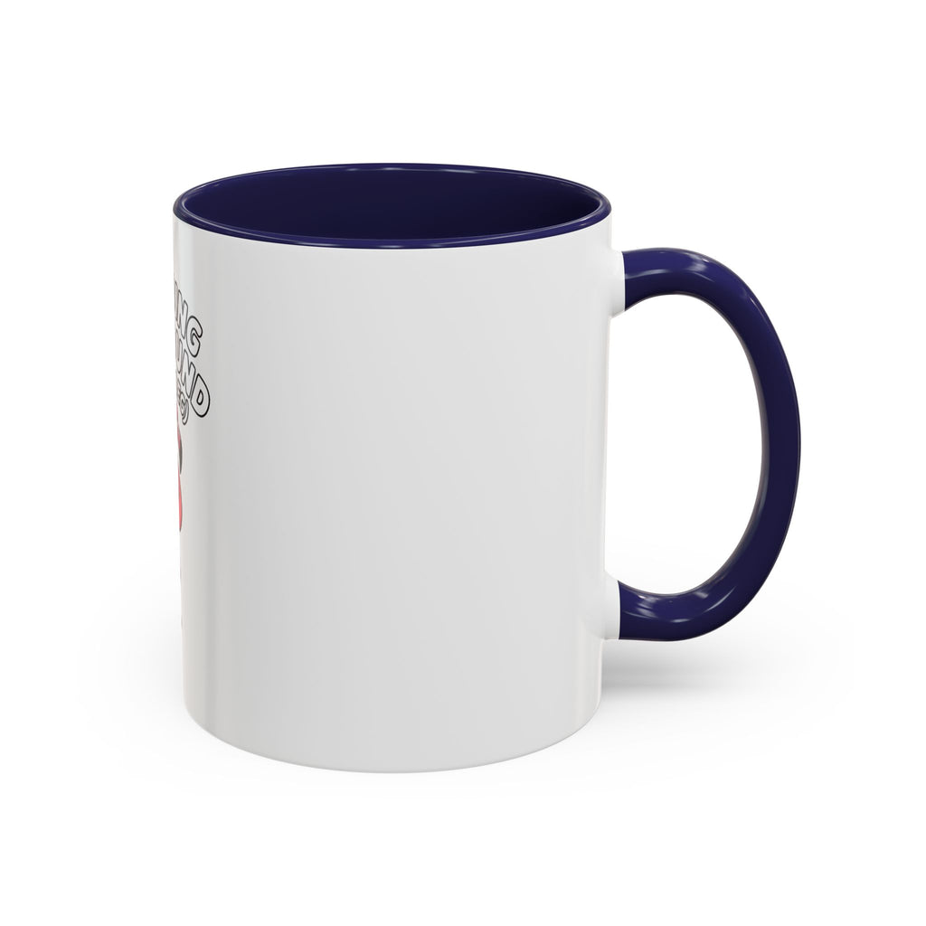 Standing My Ground Flamingo Mug, Funny One Leg Flamingo Coffee Cup, Sassy Bird Lover Gift, Cute Cartoon Flamingo Accent Mug