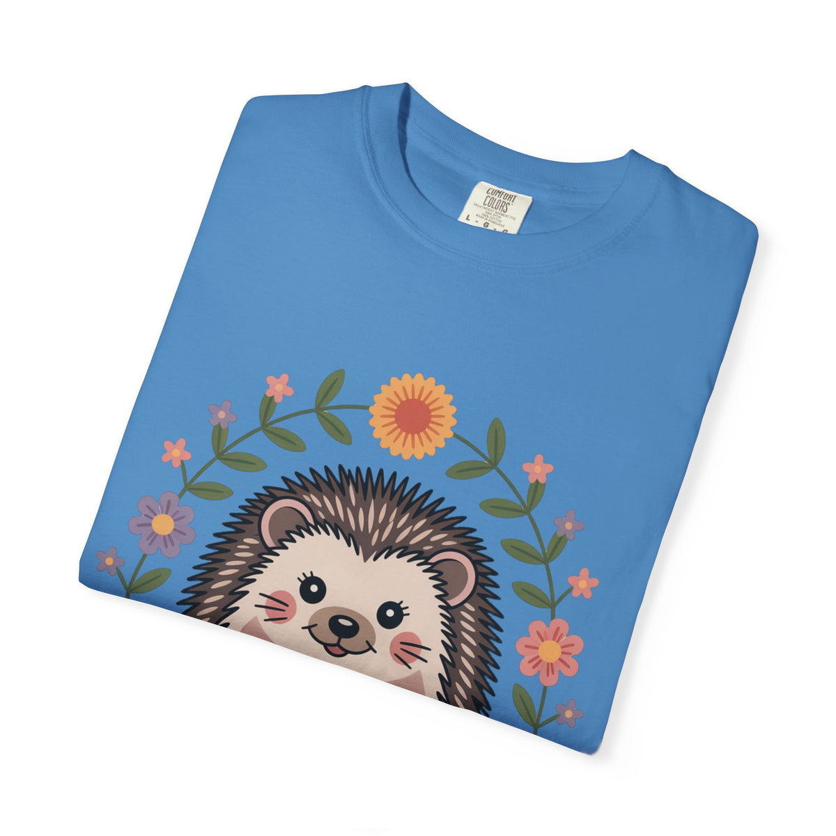 Floral Hedgehog T-Shirt