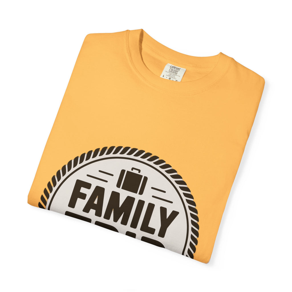 Coin Badge Family Trip T-Shirt