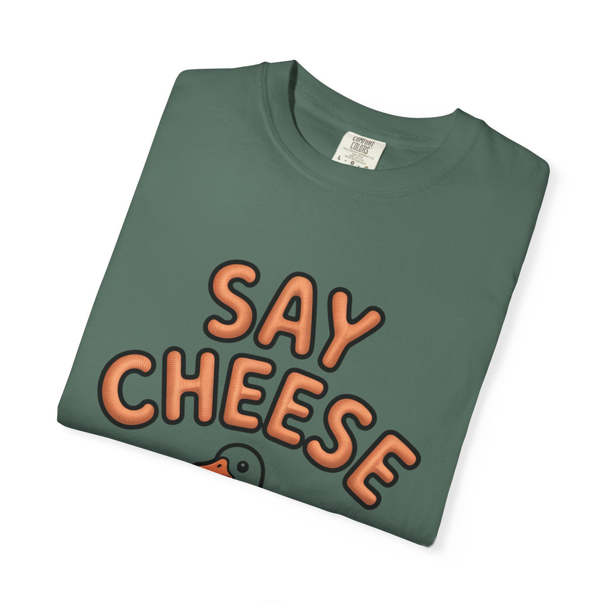 Say Cheese Goose Shirt, Funny Camera Goose T-Shirt, Cute Cartoon Goose Lover Gift, Photography Shirt for Photographer