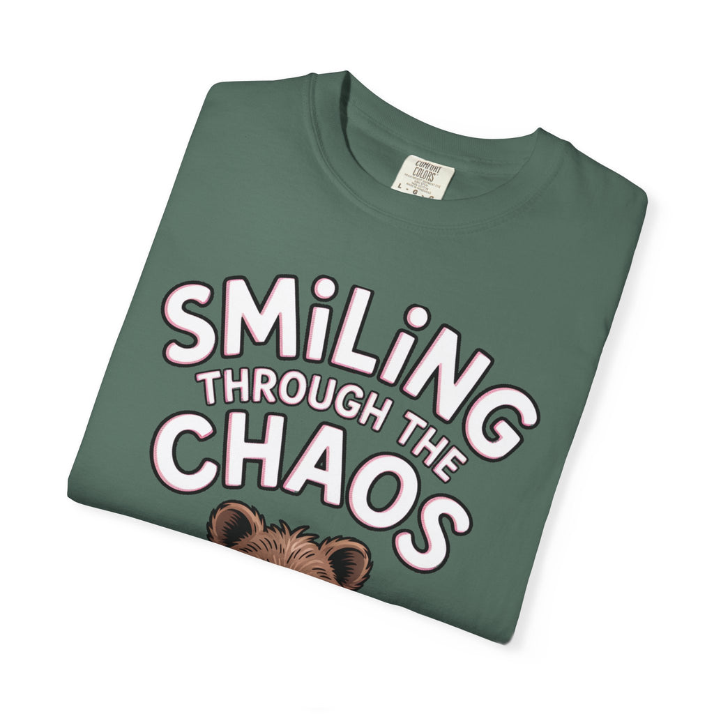 Smiling Through The Chaos Quokka Shirt, Funny Quokka T-Shirt, Cute Smiling Animal Tee, Positive Vibes Shirt, Quokka Lover Gift