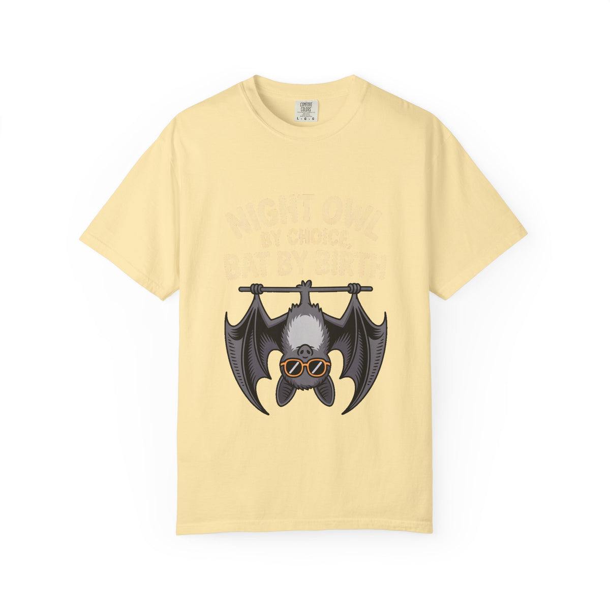 Night Owl By Choice Bat Shirt, Funny Bat T-Shirt, Cute Bat Wearing Sunglasses Tee, Halloween Gift for Night Owls