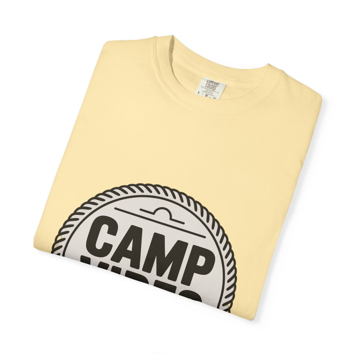 Coin Badge Camp Vibes T-Shirt