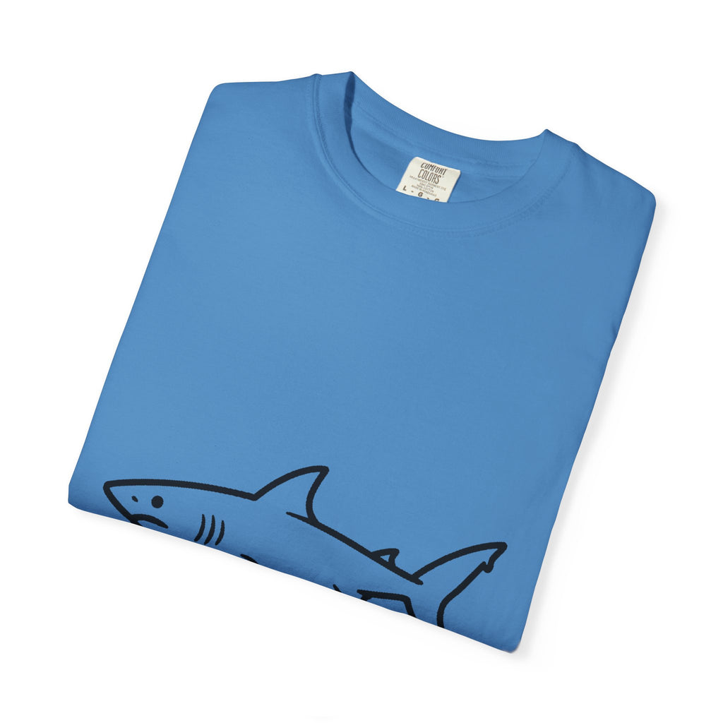 Definitely A Shark Diagram Shirt, Funny Deadpan Meme Tee, Sarcastic Textbook Diagram T-Shirt, Shark Lover Gift