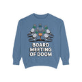 Funny Pigeon Sweatshirt, Board Meeting Of Doom Crewneck, Office Humor Bird Gift, Funny Coworker Sweater