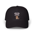 Smiling Through The Chaos Quokka Dad Hat, Funny Quokka Embroidered Cap, Cute Animal Lover Gift, Unstructured Baseball Cap