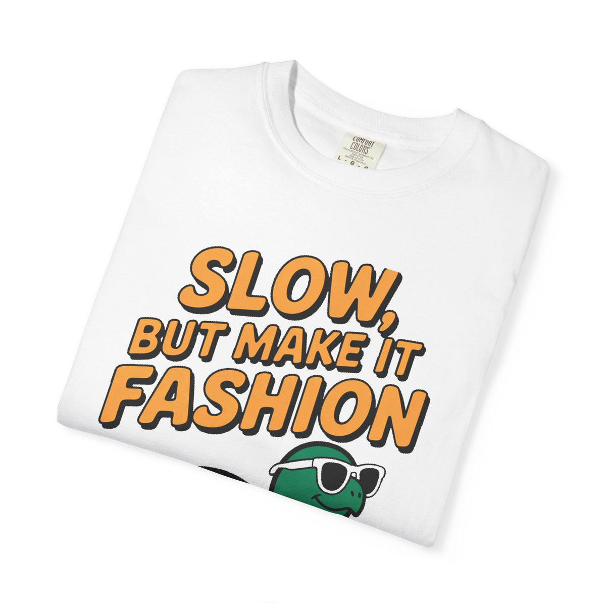 Slow But Fashion Turtle Shirt, Funny Turtle Sunglasses T-Shirt, Cute Turtle Lover Gift, Sarcastic Animal Tee