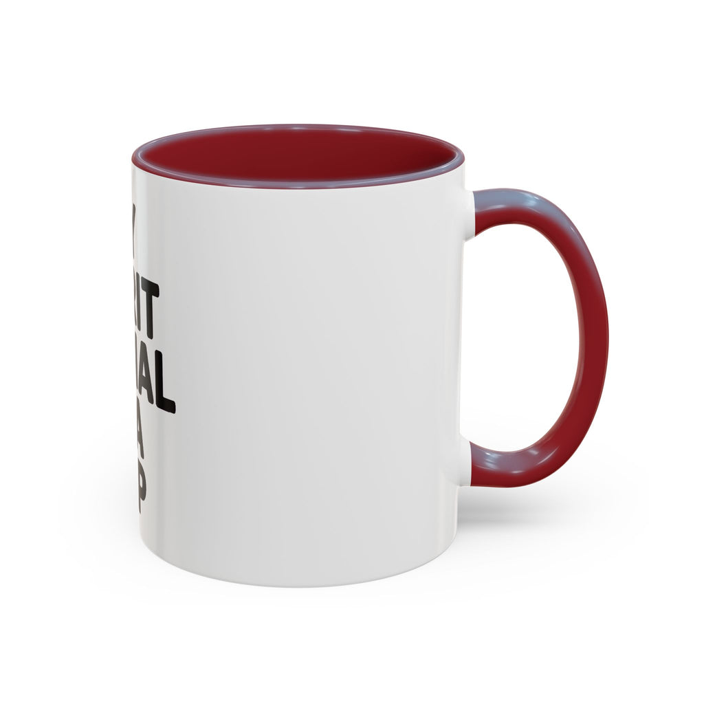 My Spirit Animal Is A Nap Mug, Funny Nap Lover Coffee Cup, Lazy Day Sarcastic Gift, Bold Typography Accent Mug for Coffee or Tea