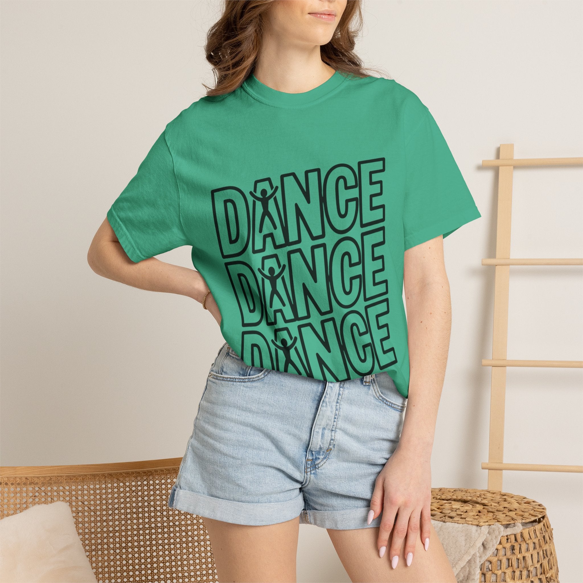 Dance Dance Dance Typography T-Shirt