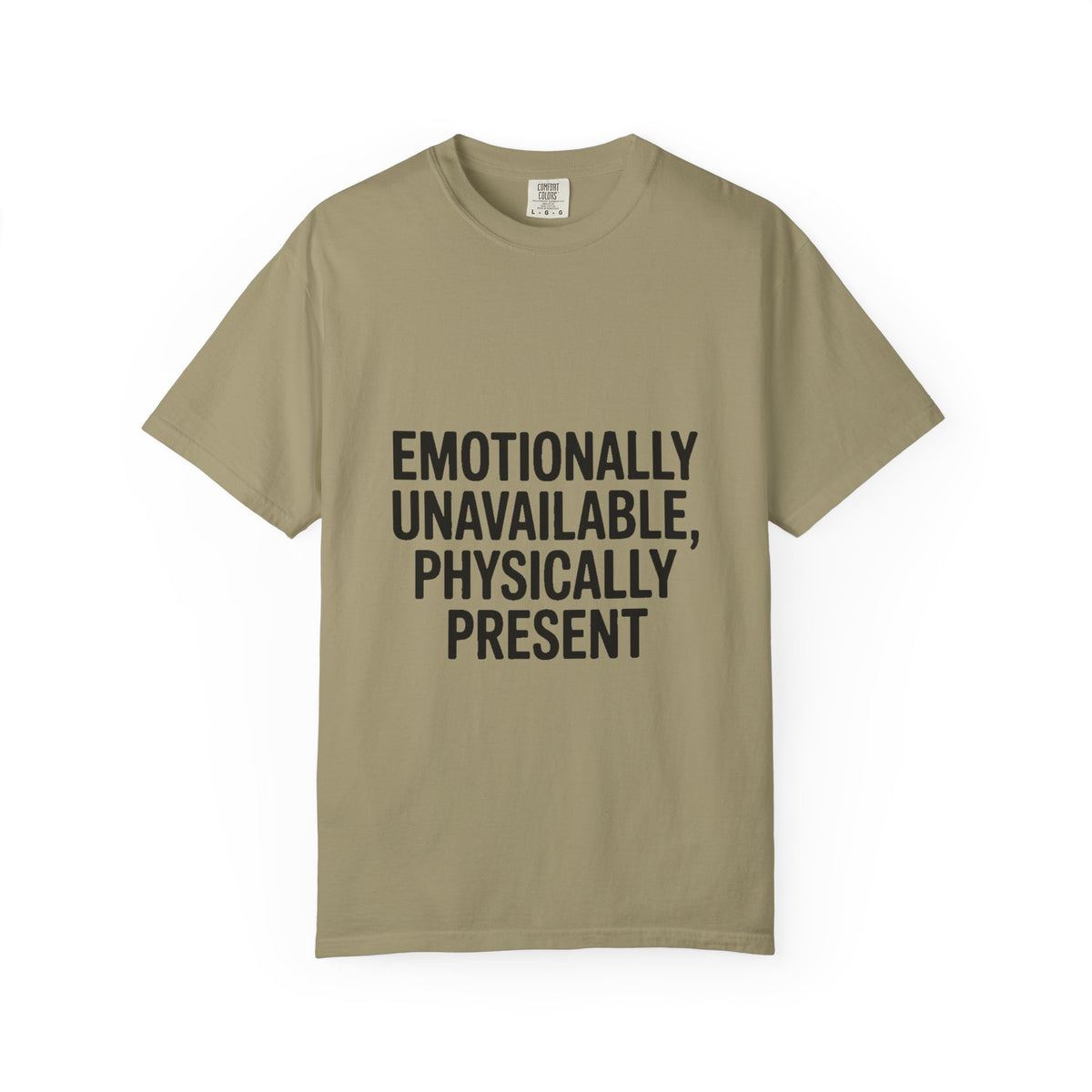 Emotionally Unavailable Physically Present Shirt, Funny Sarcastic Tee, Deadpan Humor T-Shirt, Introvert Gift