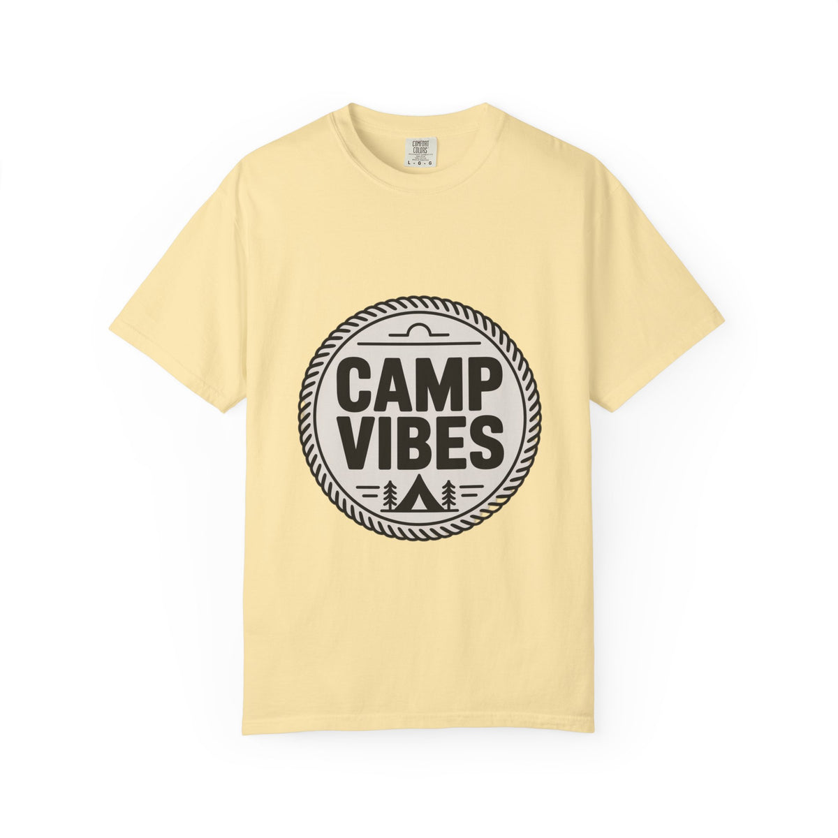 Coin Badge Camp Vibes T-Shirt