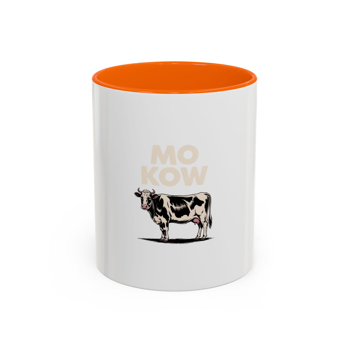 Funny Cow Mug, Mo Kow Absurd Meme Mug, Deadpan Farm Animal Coffee Cup, Weird Cow Lover Gift, Funny Sarcastic Mug