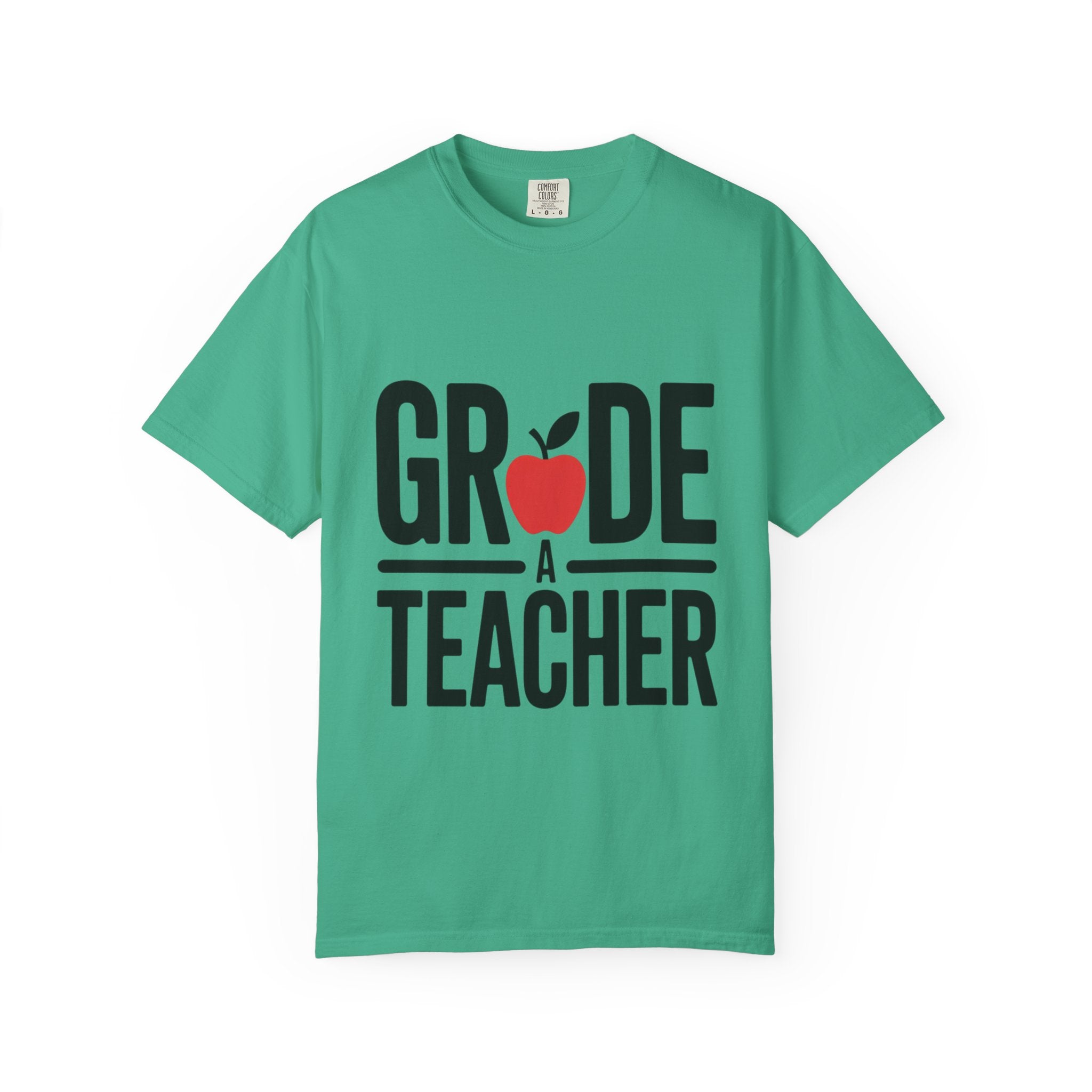 Grade A Teacher Shirt, Funny Apple Teacher T-Shirt, Cute Teacher Appreciation Gift, Back to School Tee for Teacher