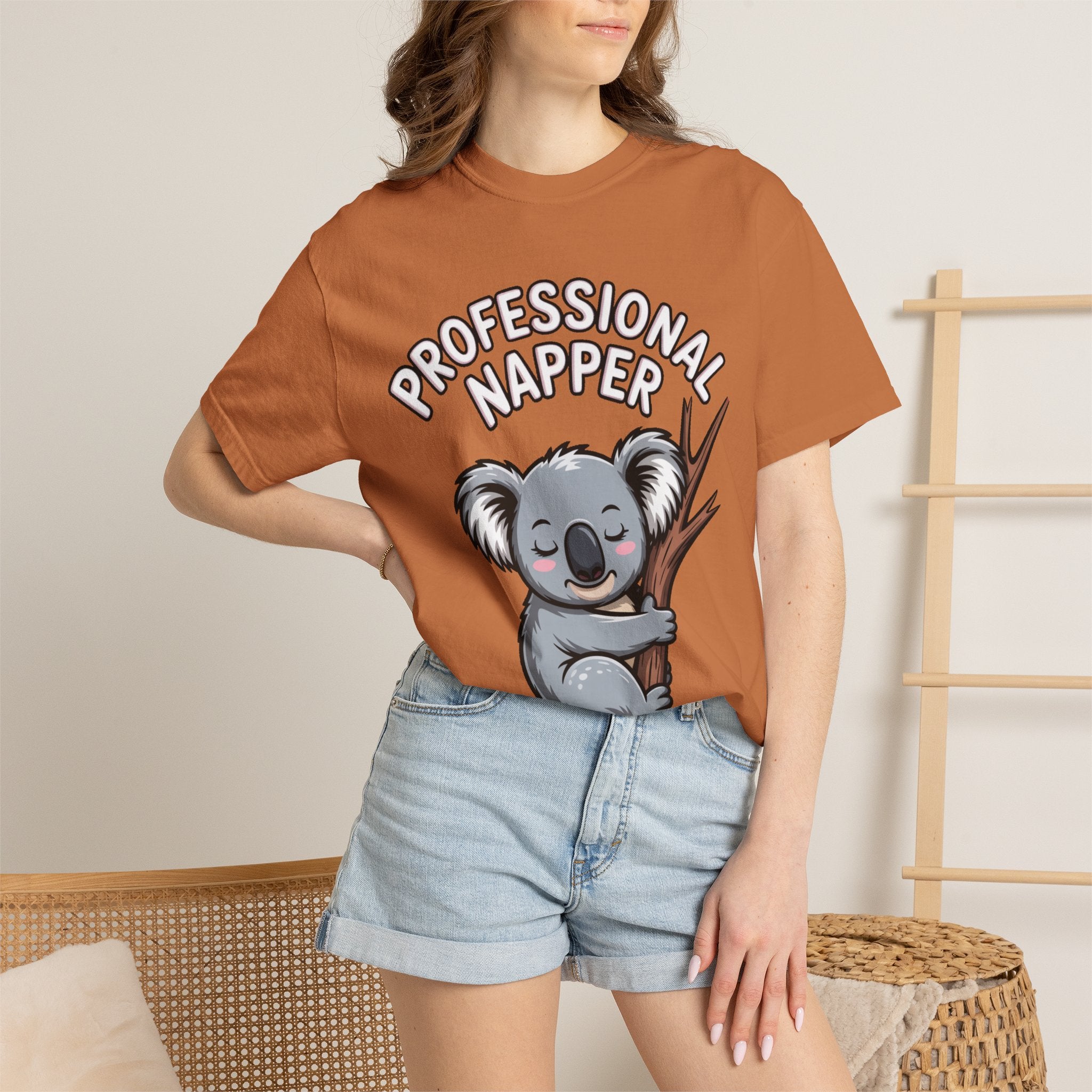 Professional Napper Koala Shirt, Funny Koala T-Shirt, Cute Sleepy Animal Tee, Nap Lover Gift, Cozy Koala Graphic Tee