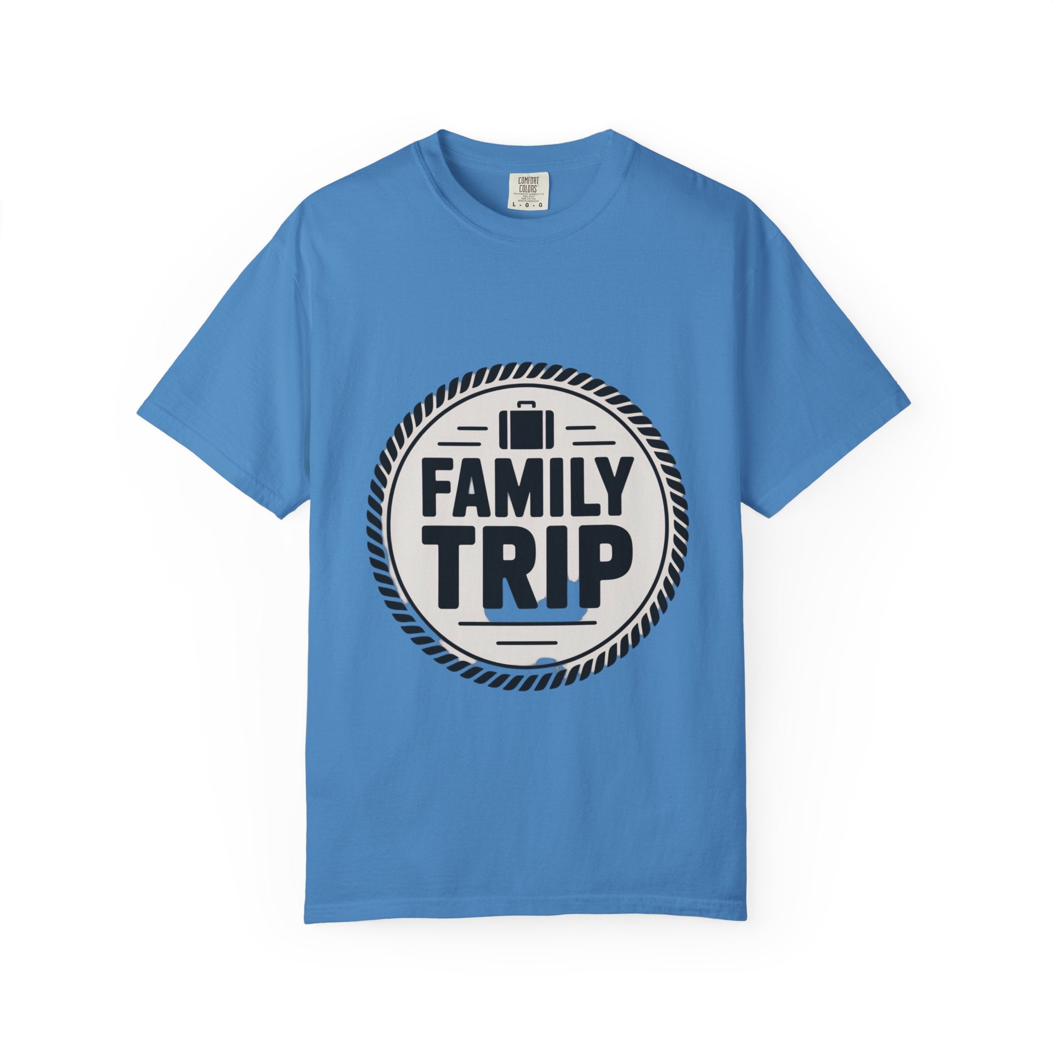 Coin Badge Family Trip T-Shirt