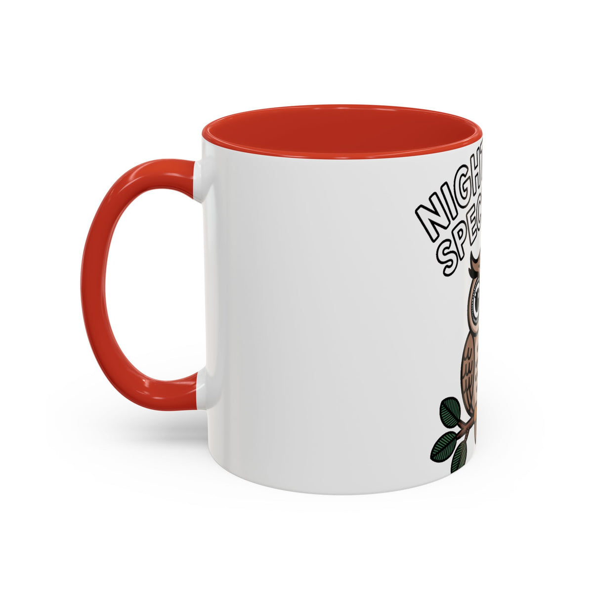 Night Shift Owl Mug, Funny Night Shift Specialist Coffee Cup, Cute Owl Lover Gift, Nurse Coworker Gift Mug