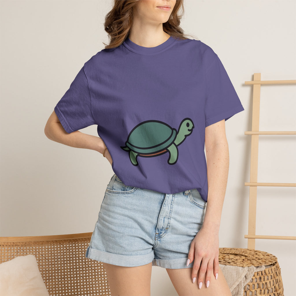 Line Art Turtle T-Shirt