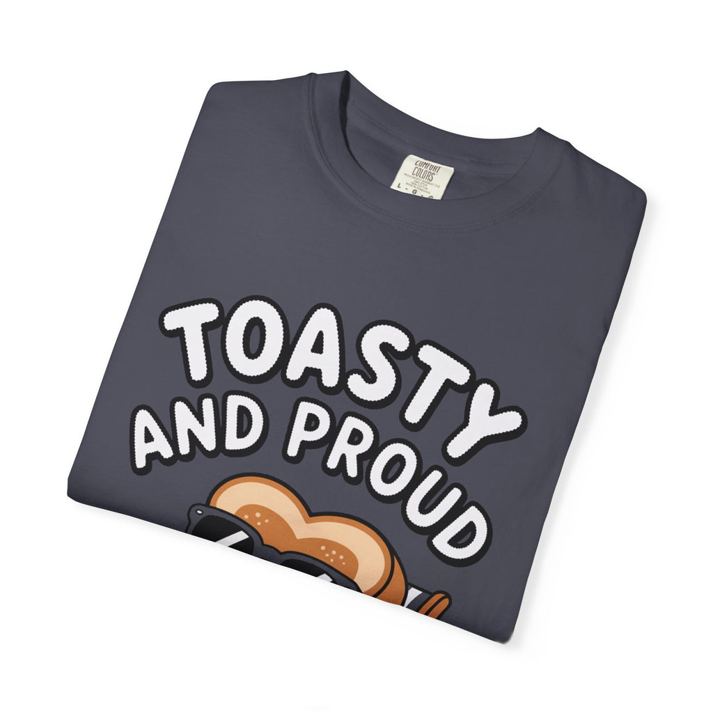Toasty And Proud Bread Shirt, Funny Toast Sunglasses T-Shirt, Cute Beach Chair Bread Tee, Summer Vacation Gift