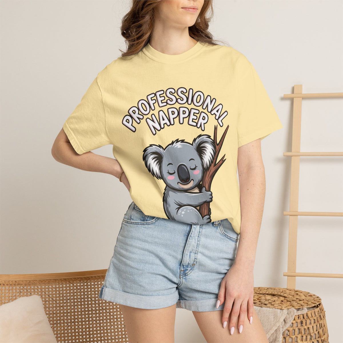Professional Napper Koala Shirt, Funny Koala T-Shirt, Cute Sleepy Animal Tee, Nap Lover Gift, Cozy Koala Graphic Tee