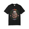 Floral Sloth T-Shirt