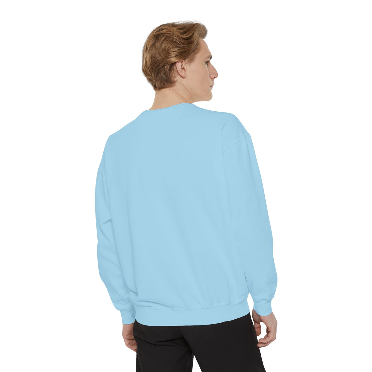 Ladybug Sweatshirt, Cute Embroidered Ladybug On Leaf Crewneck, Garden Lover Gift, Nature Sweatshirt