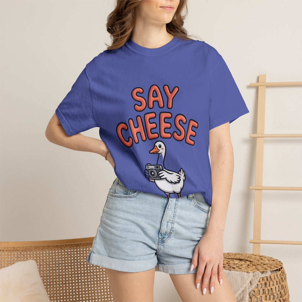 Say Cheese Goose T-Shirt