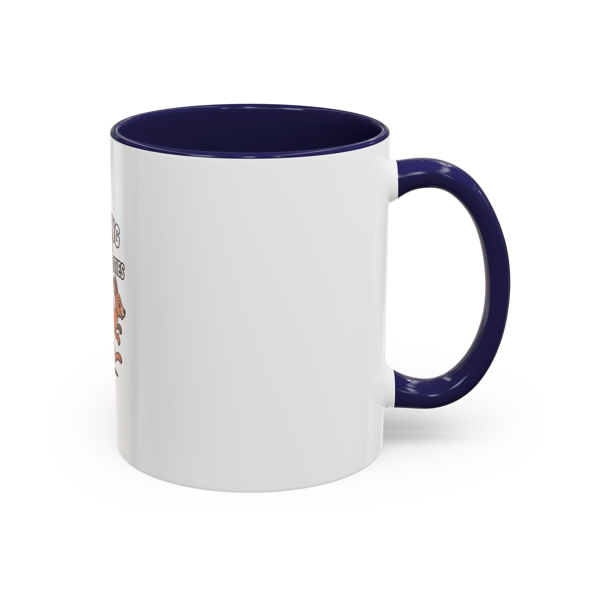 Running From My Responsibilities Mug, Funny Kangaroo Coffee Mug, Cute Cartoon Animal Gift, Sarcastic Adulting Mug for Procrastinators