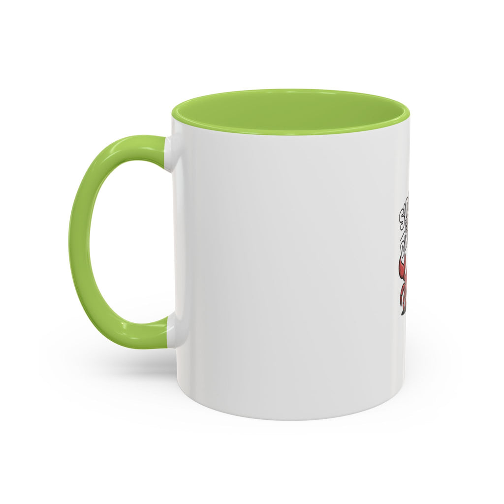 Funny Crab Mug, Sideways Is My Only Direction Coffee Mug, Cute Crab Lover Gift, Beach Ocean Animal Mug for Coffee Tea Lovers