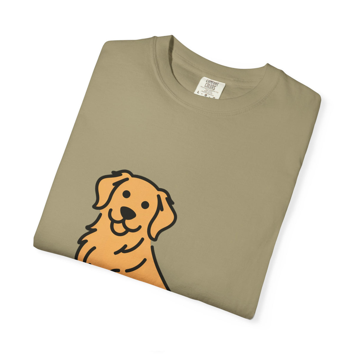 Golden Retriever Shirt, Minimalist Dog Silhouette T-Shirt, Cute Line Art Dog Lover Gift, Retriever Mom Dad Tee