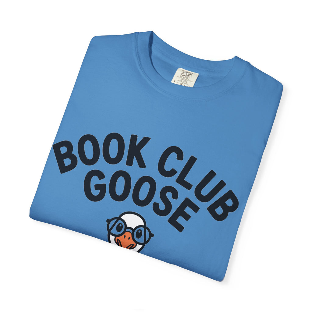 Book Club Goose Shirt, Funny Reading Goose T-Shirt, Bookworm Gift, Cute Bookish Bird Tee, Librarian Gift Shirt