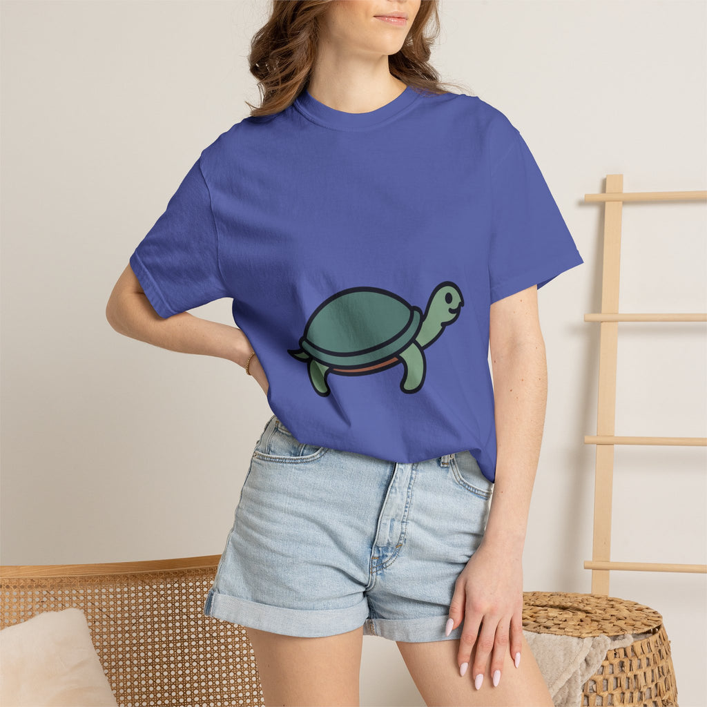 Line Art Turtle T-Shirt