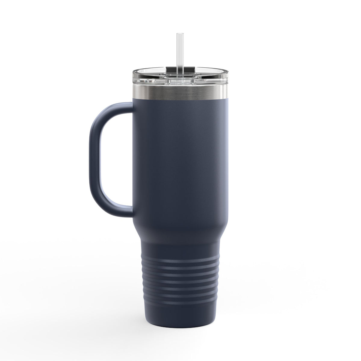 40oz Insulated Travel Mug — "Namaste Away From Me" Yoga Duck Stainless Tumbler