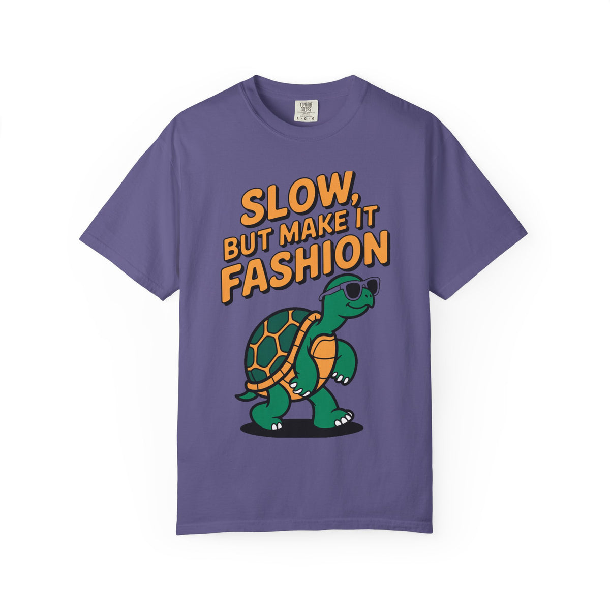 Slow But Fashion Turtle Shirt, Funny Turtle Sunglasses T-Shirt, Cute Turtle Lover Gift, Sarcastic Animal Tee