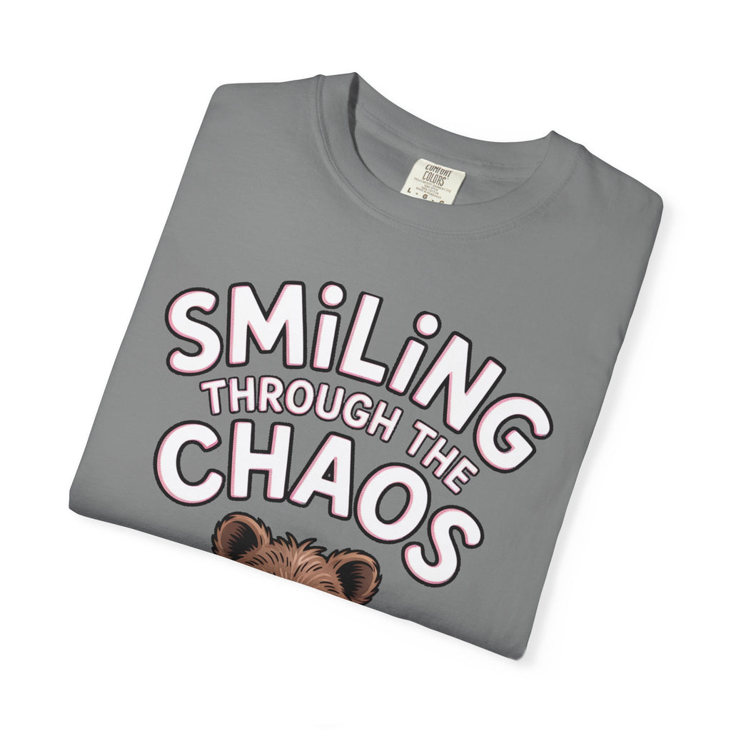 Smiling Through The Chaos Quokka Shirt, Funny Quokka T-Shirt, Cute Smiling Animal Tee, Positive Vibes Shirt, Quokka Lover Gift