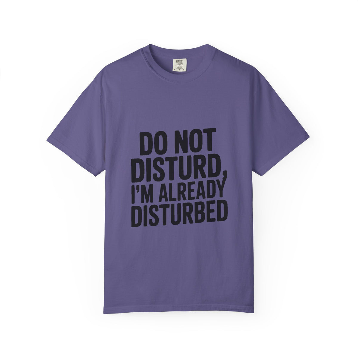 Do Not Disturb Already Disturbed Shirt, Funny Sarcastic T-Shirt, Introvert Humor Tee, Weird Mood Gift