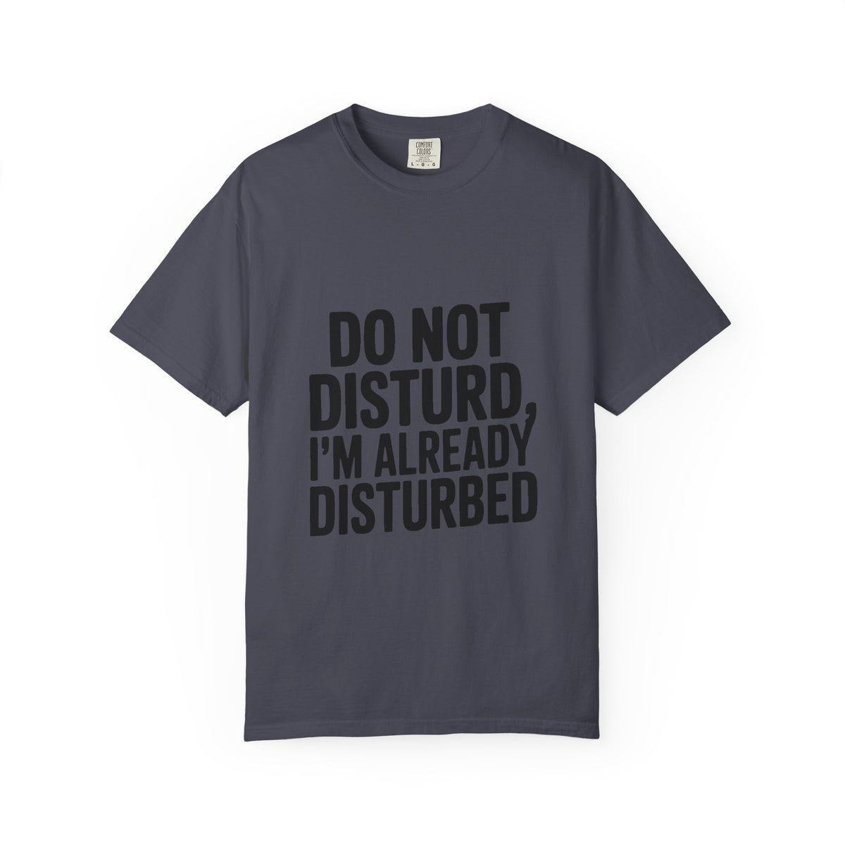 Do Not Disturb Already Disturbed Shirt, Funny Sarcastic T-Shirt, Introvert Humor Tee, Weird Mood Gift