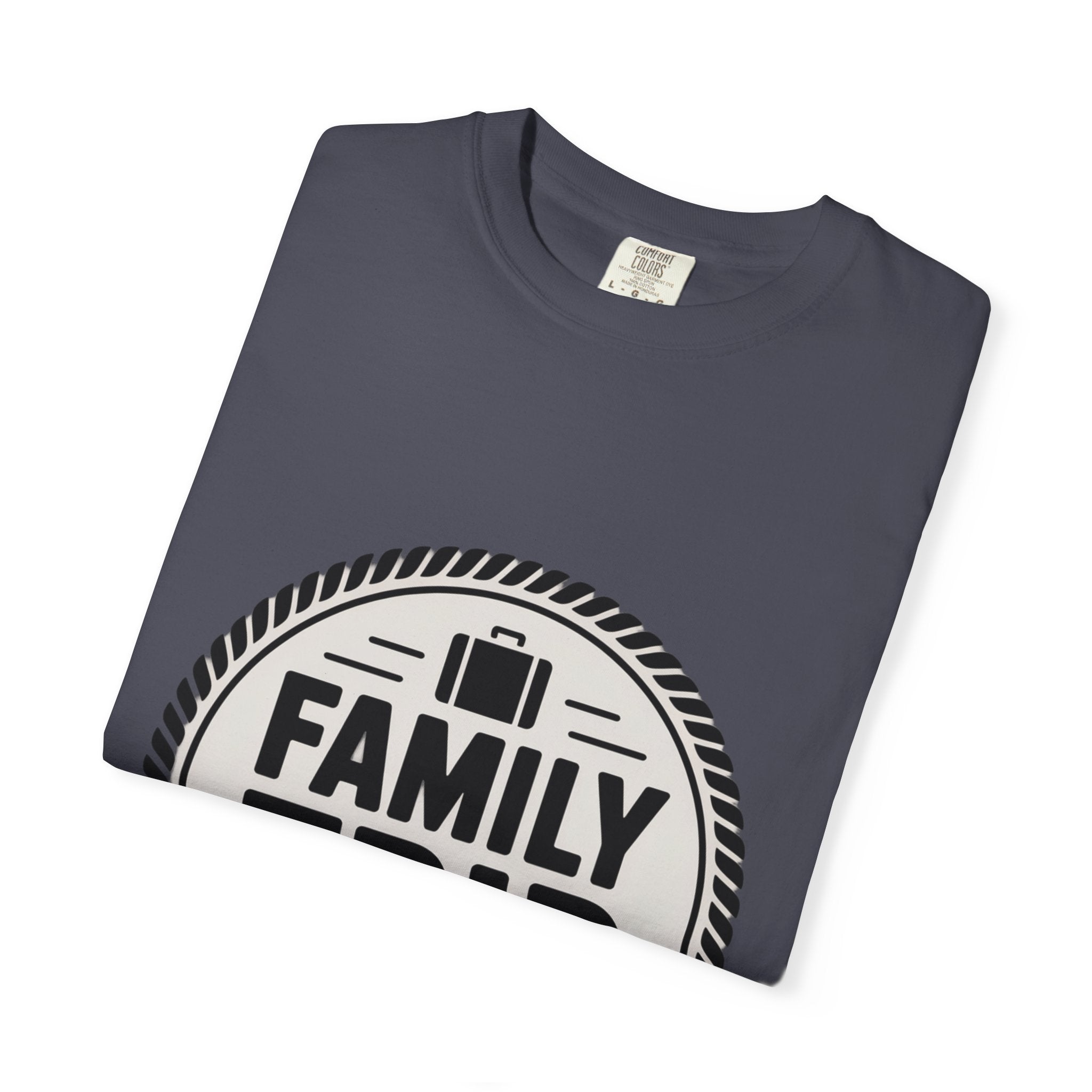 Coin Badge Family Trip T-Shirt