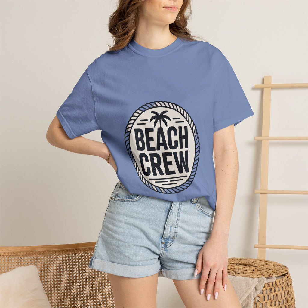 Coin Badge Beach Crew T-Shirt