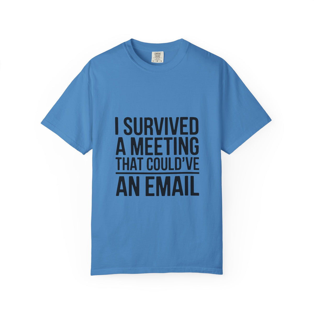 I Survived A Meeting That Could've Been An Email Shirt, Funny Office T-Shirt, Sarcastic Coworker Gift, Corporate Humor Tee